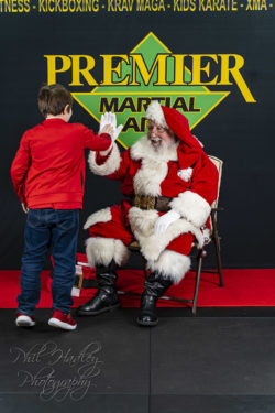 Asher and Santa