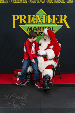 Asher and Santa