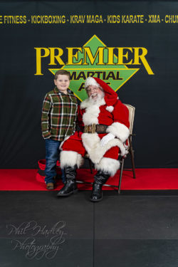 Caleb and Santa