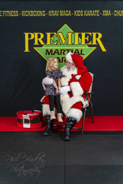 Lily and Santa