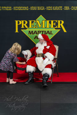 Lily and Santa