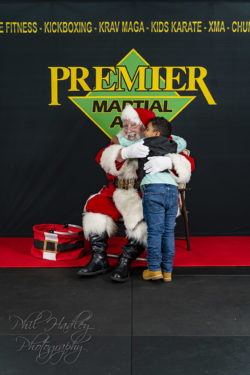 Ethan and Santa