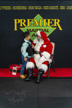 Ethan and Santa