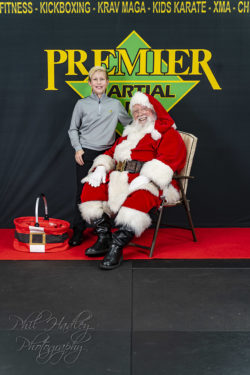 Jackson and Santa