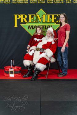 Lana and Santa